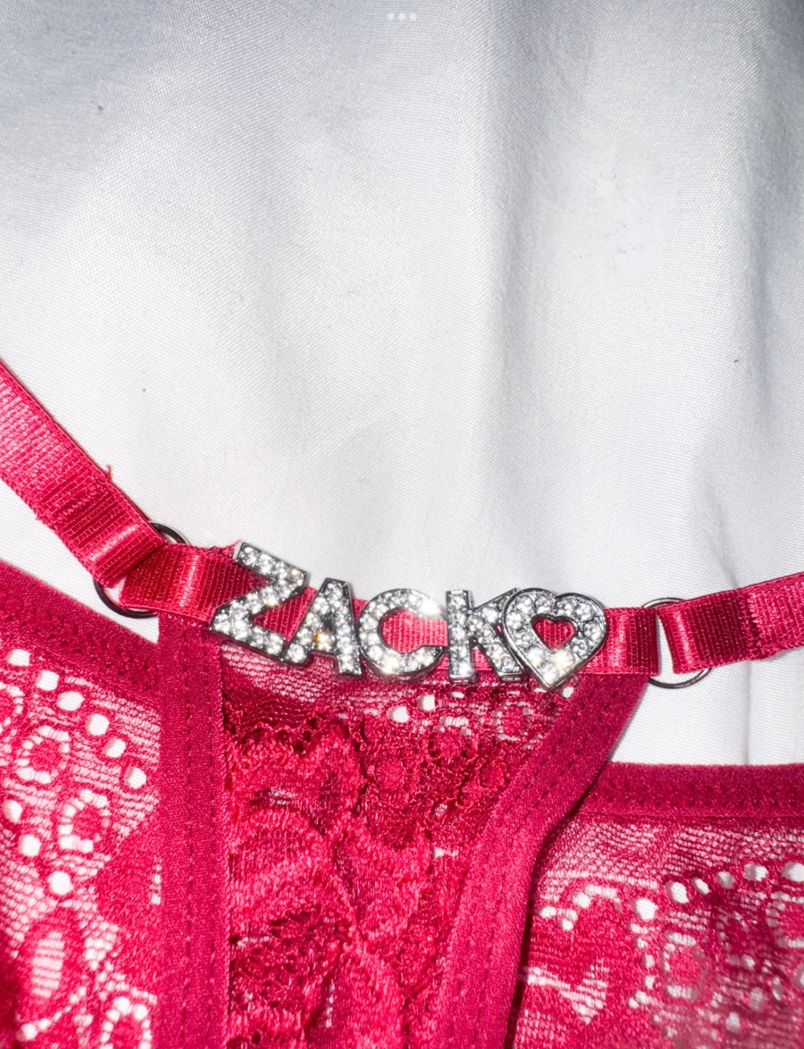 Lovelace Thong in Red