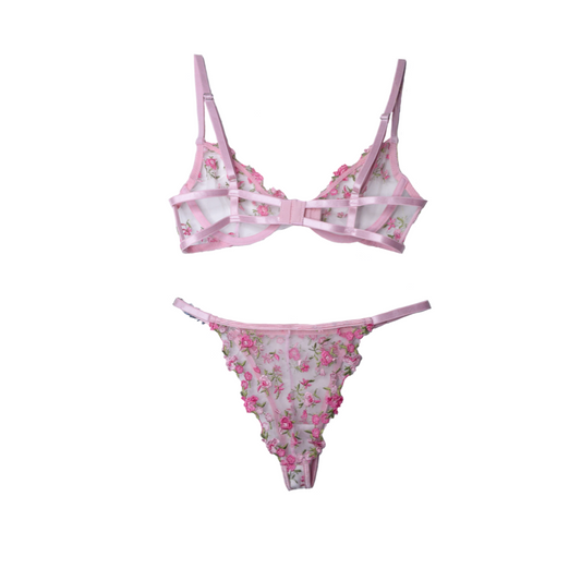 Florals Set in Pink