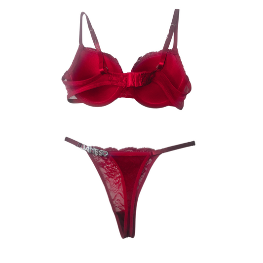 Baby Doll Set in Red