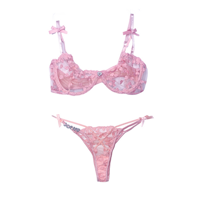 Sweetheart Set in Baby Pink