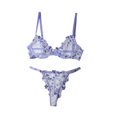 Florals Set in Lilac