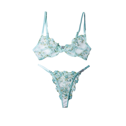 Florals Set in Mint