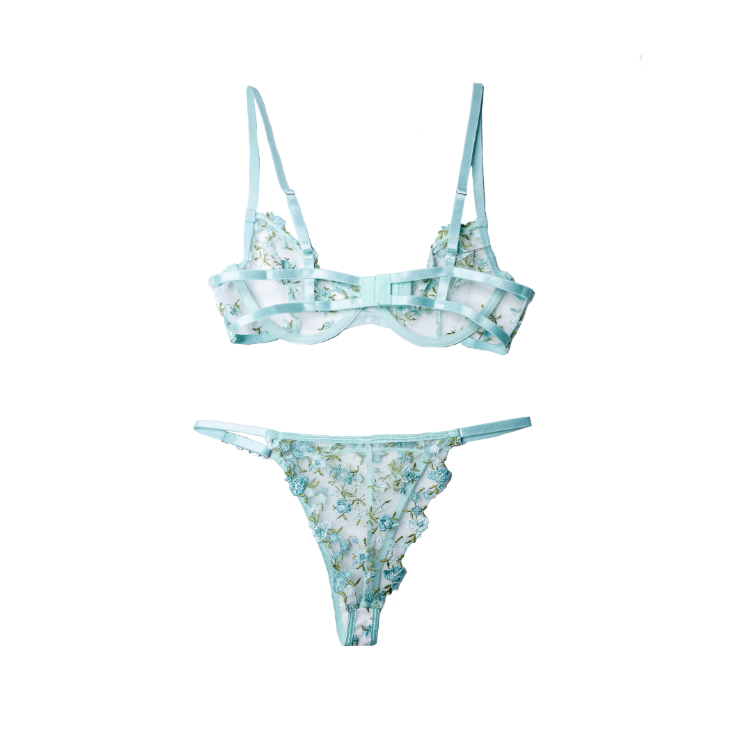 Florals Set in Mint