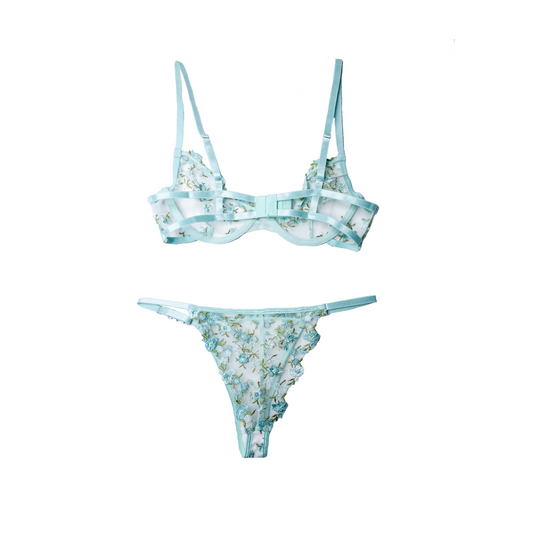 Florals Set in Mint