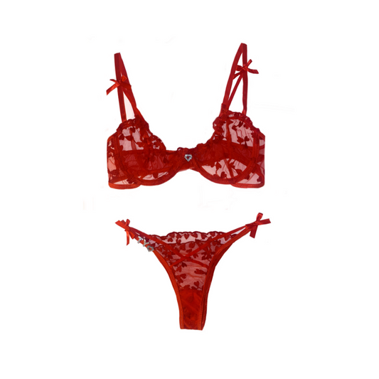Sweetheart Set in  Red
