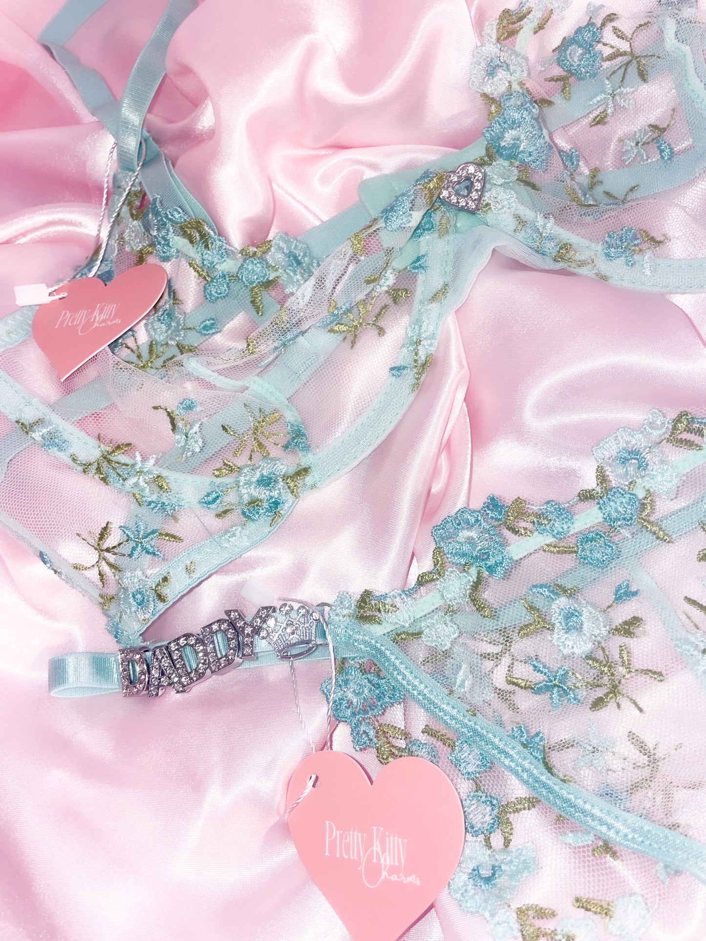 Florals Set in Mint
