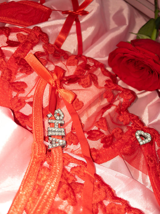 Sweetheart Set in  Red