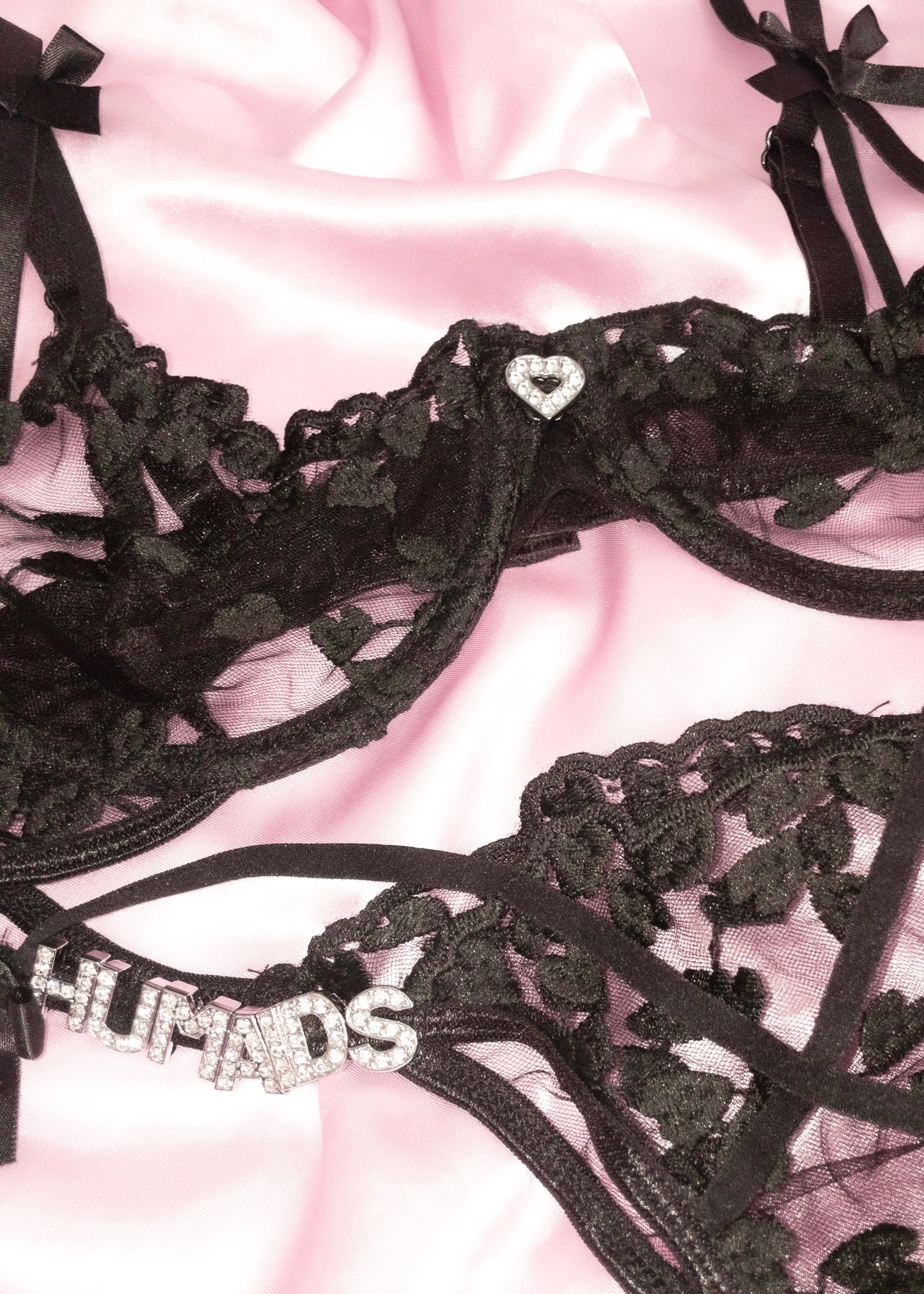 Sweetheart Set in Black