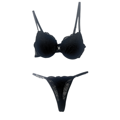 Baby Doll Set in Black