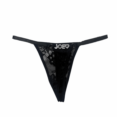 Lovelace Thong in Black