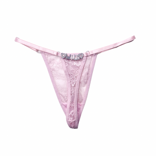 Lovelace Thong in Pink