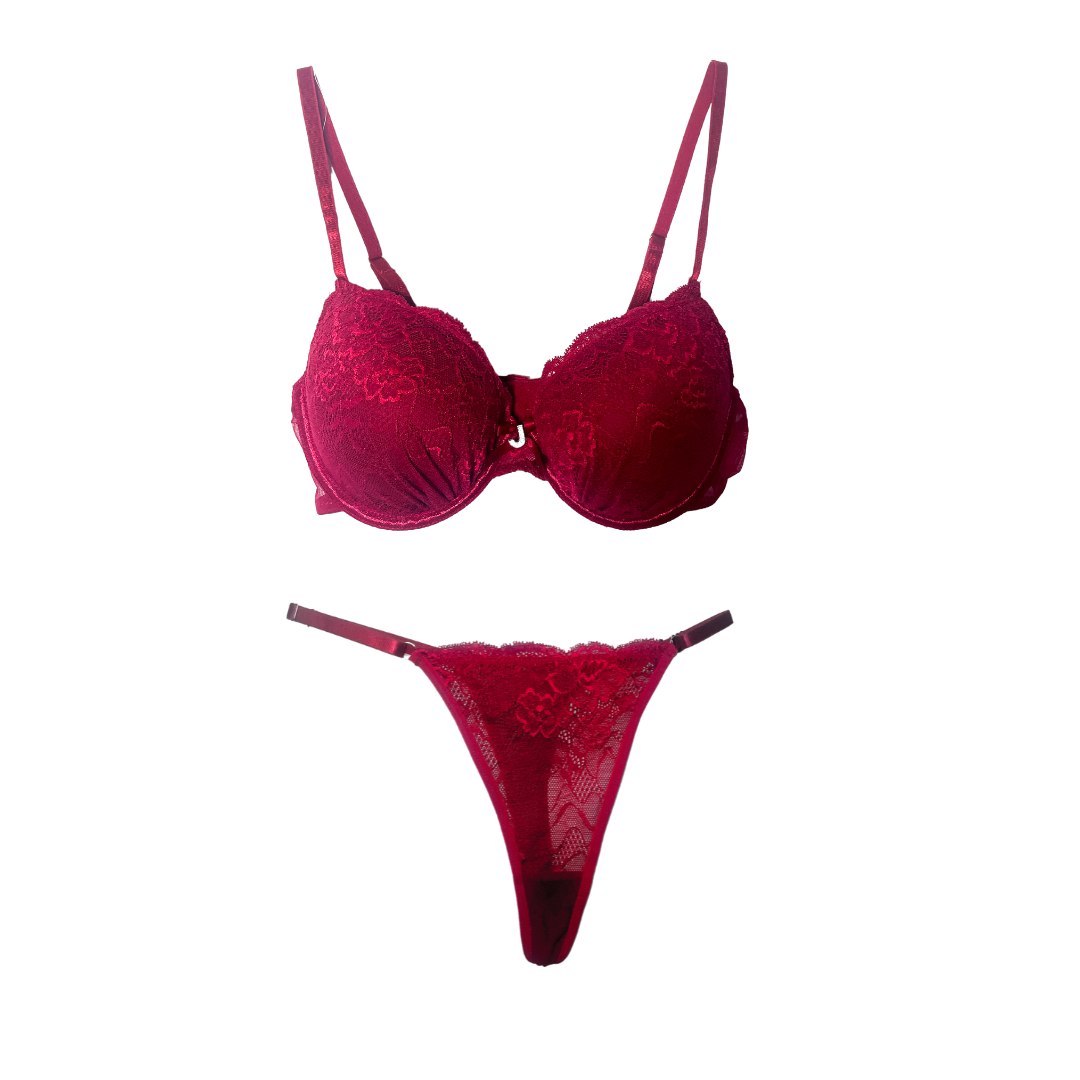 Baby Doll Set in Red
