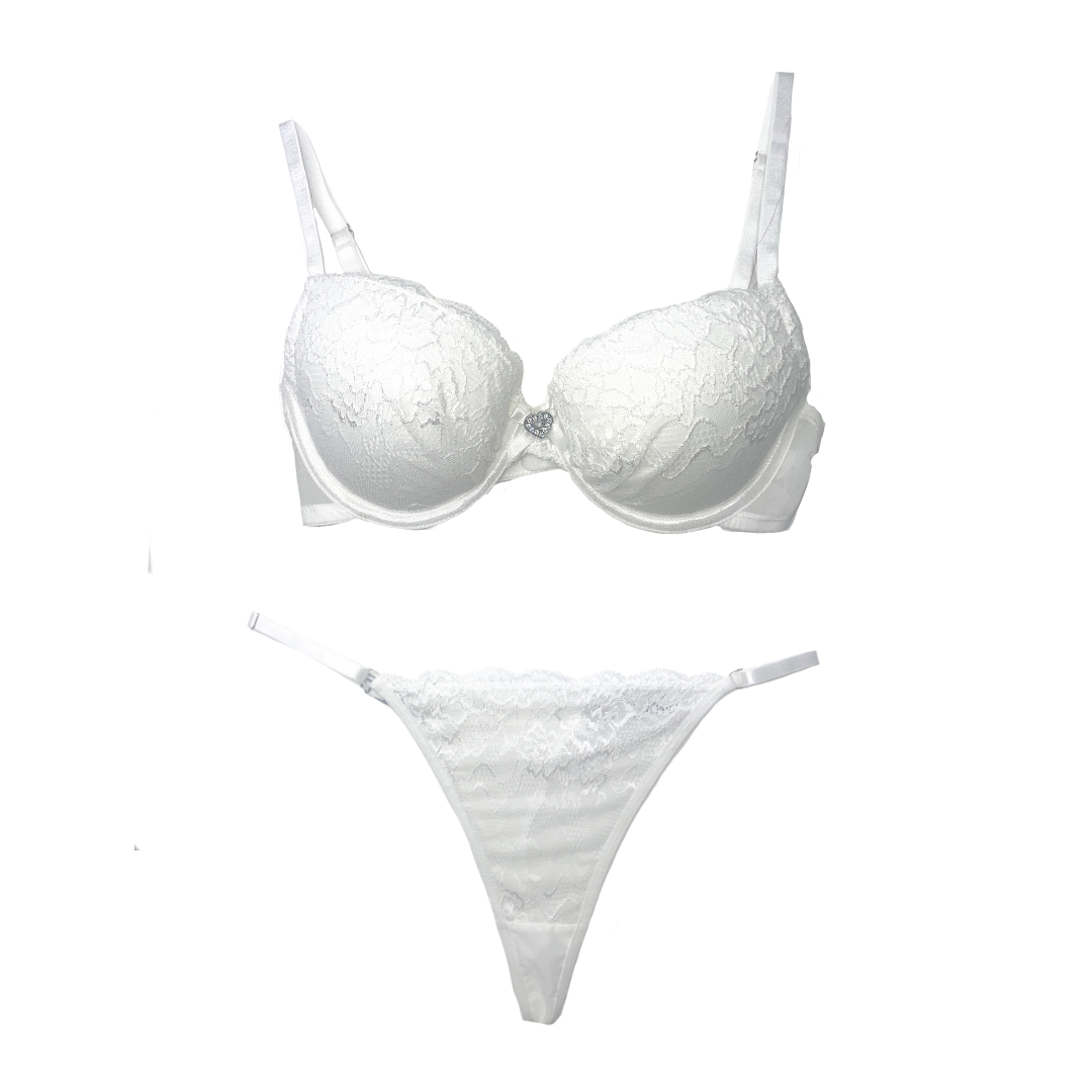 Baby Doll Set in White