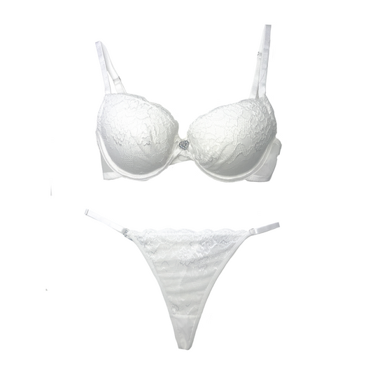 Baby Doll Set in White